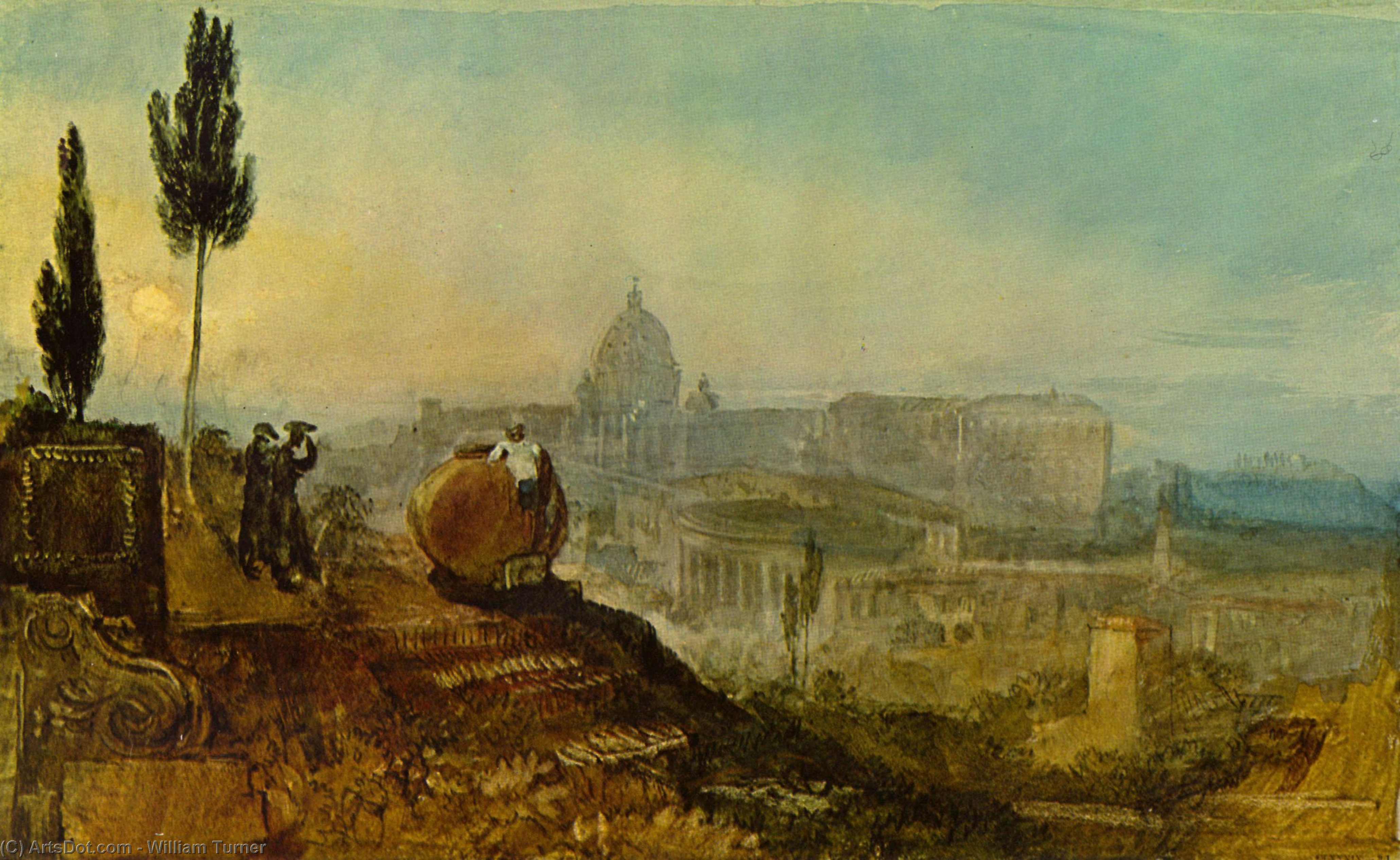 St. Peter's From The South — Joseph Mallord William Turner