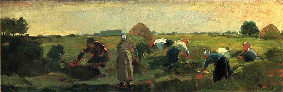 The Gleaners — Винслоу Хомер