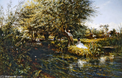 The Trysting Place — Charles James Lewis