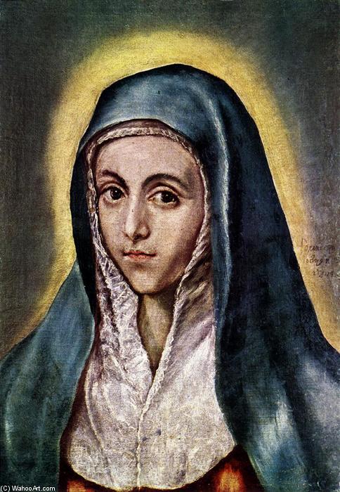 The Virgin Mary — Эль Греко