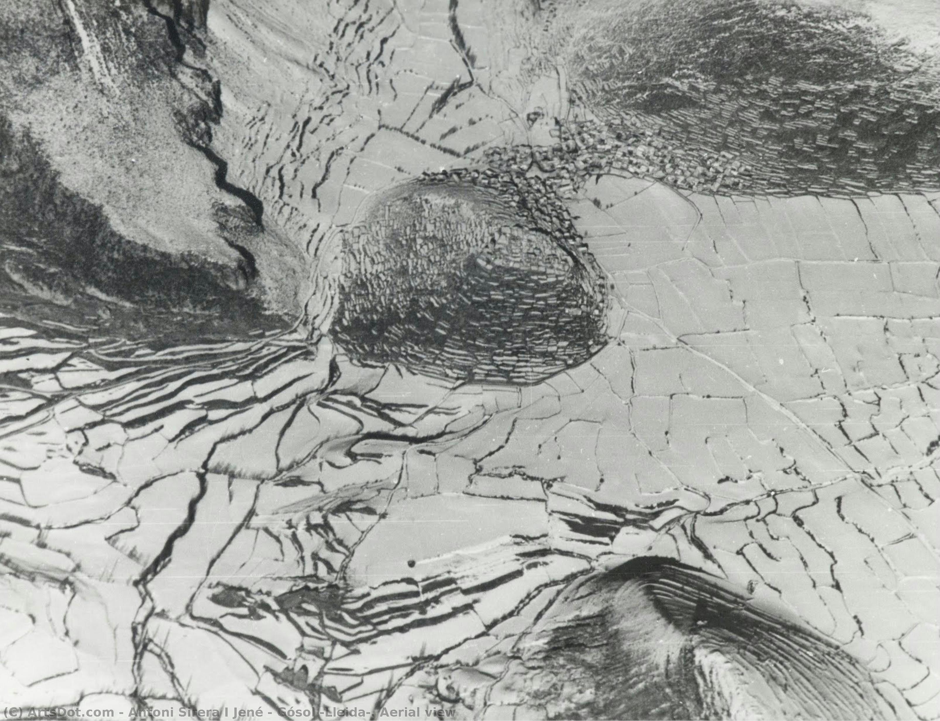 Gósol (lleida). Aerial View — Antoni Sirera I Jené