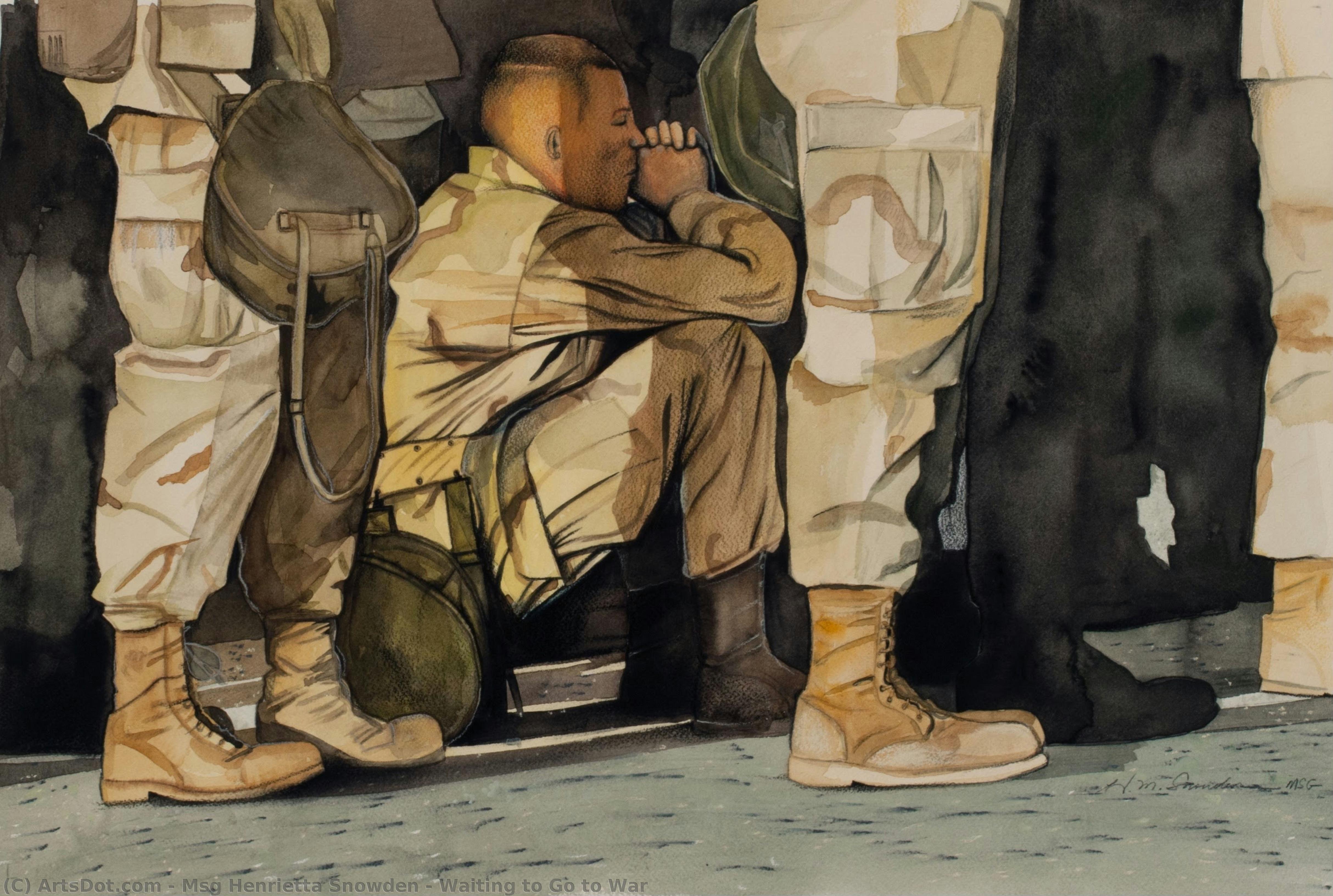 Waiting To Go To War — Msg Henrietta Snowden