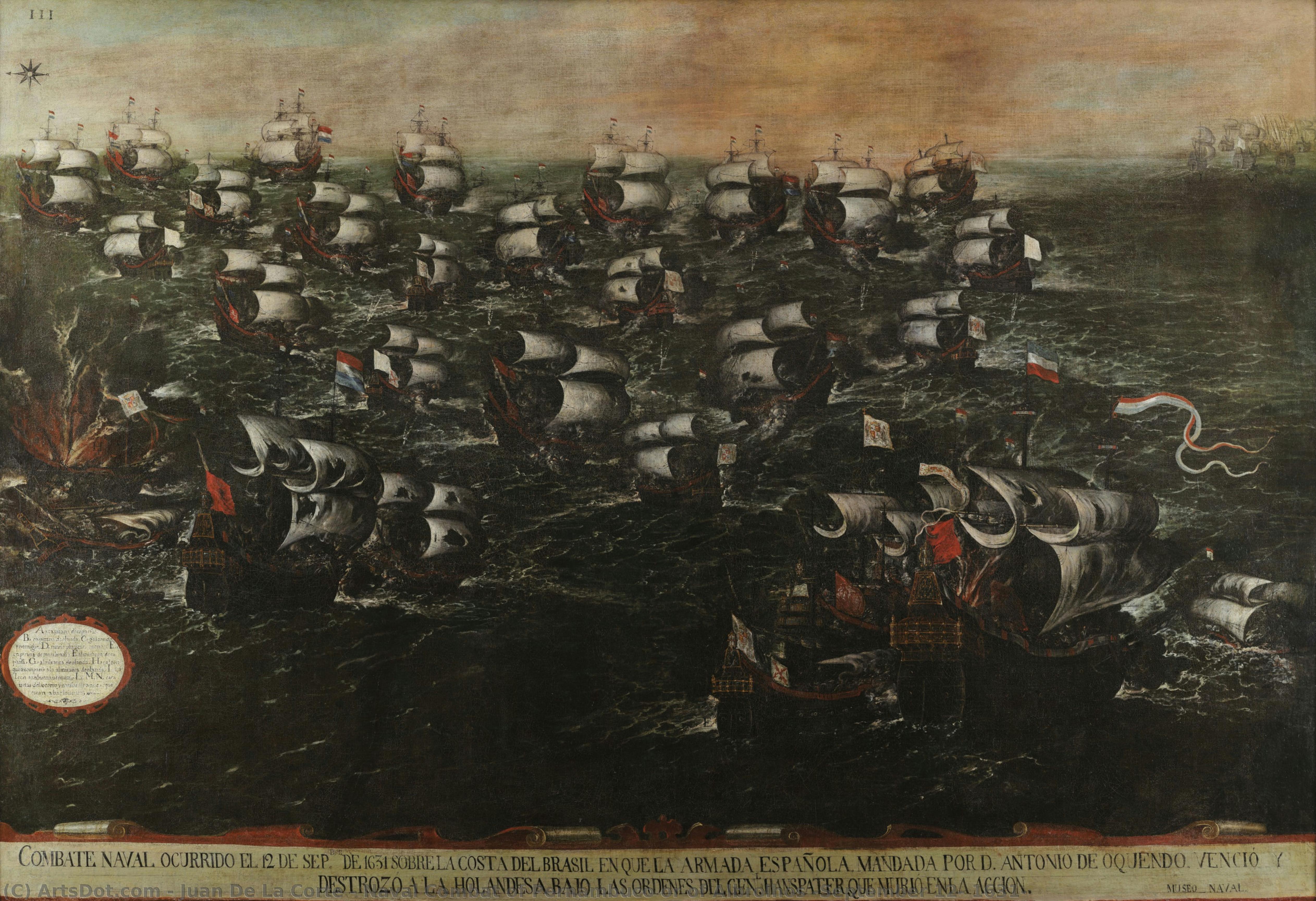 Naval Combat Of Pernambuco Or Of Albrolhos (september 12, 1631) — Juan De La Corte