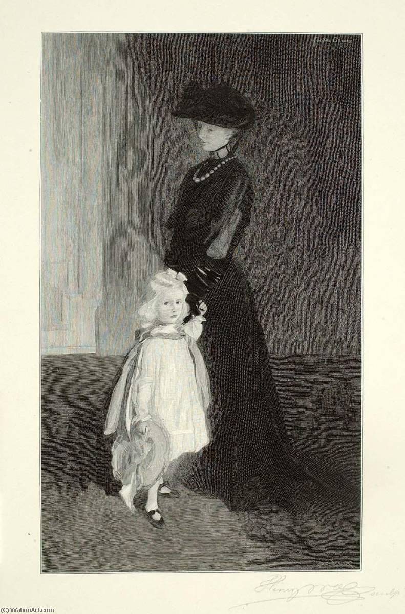 Christina (mother And Daughter) — Henry Wolf