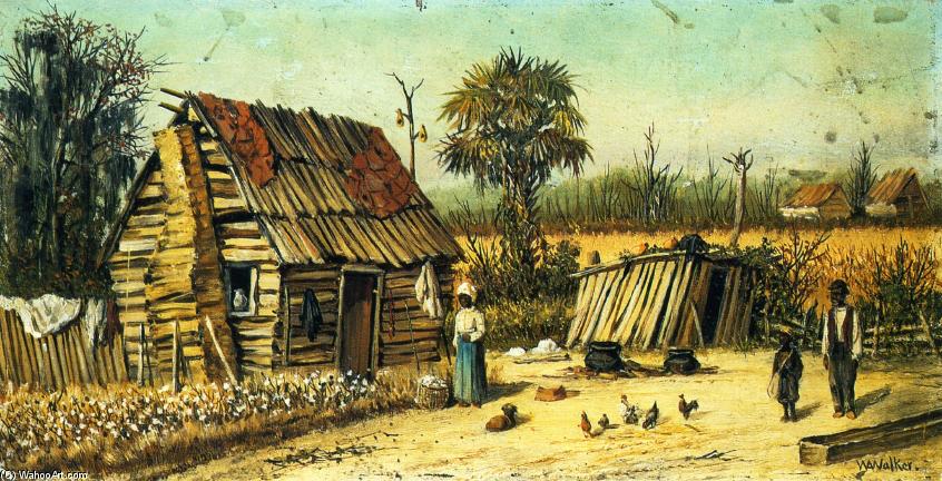 Plantation Scene — Уильям Эйкен Уокер