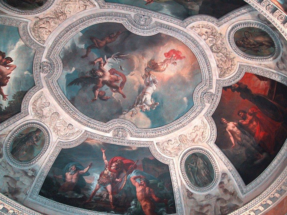 Ceiling Of The Rotunda Of Apollo — Merry-joseph Blondel