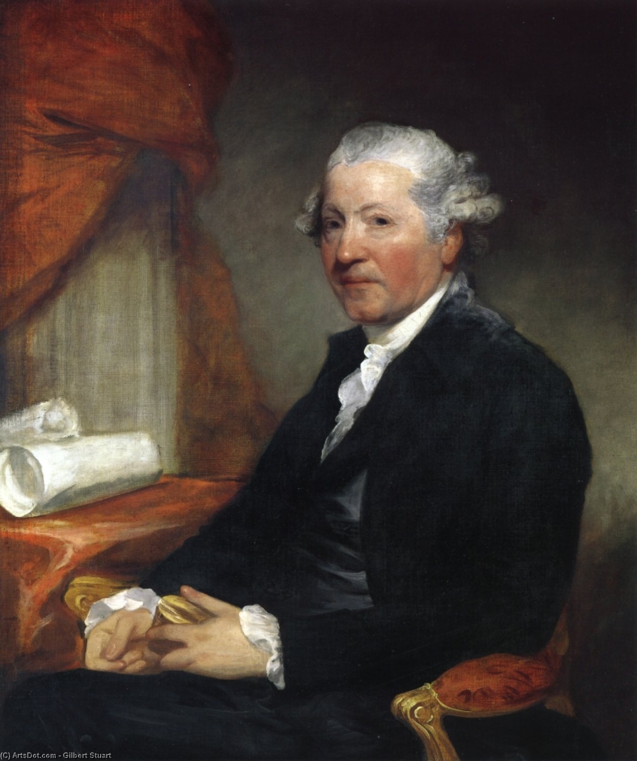 Sir Joshua Reynolds — Gilbert Stuart