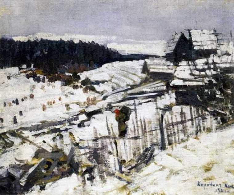 Winter — Константин Алексеевич Коровин