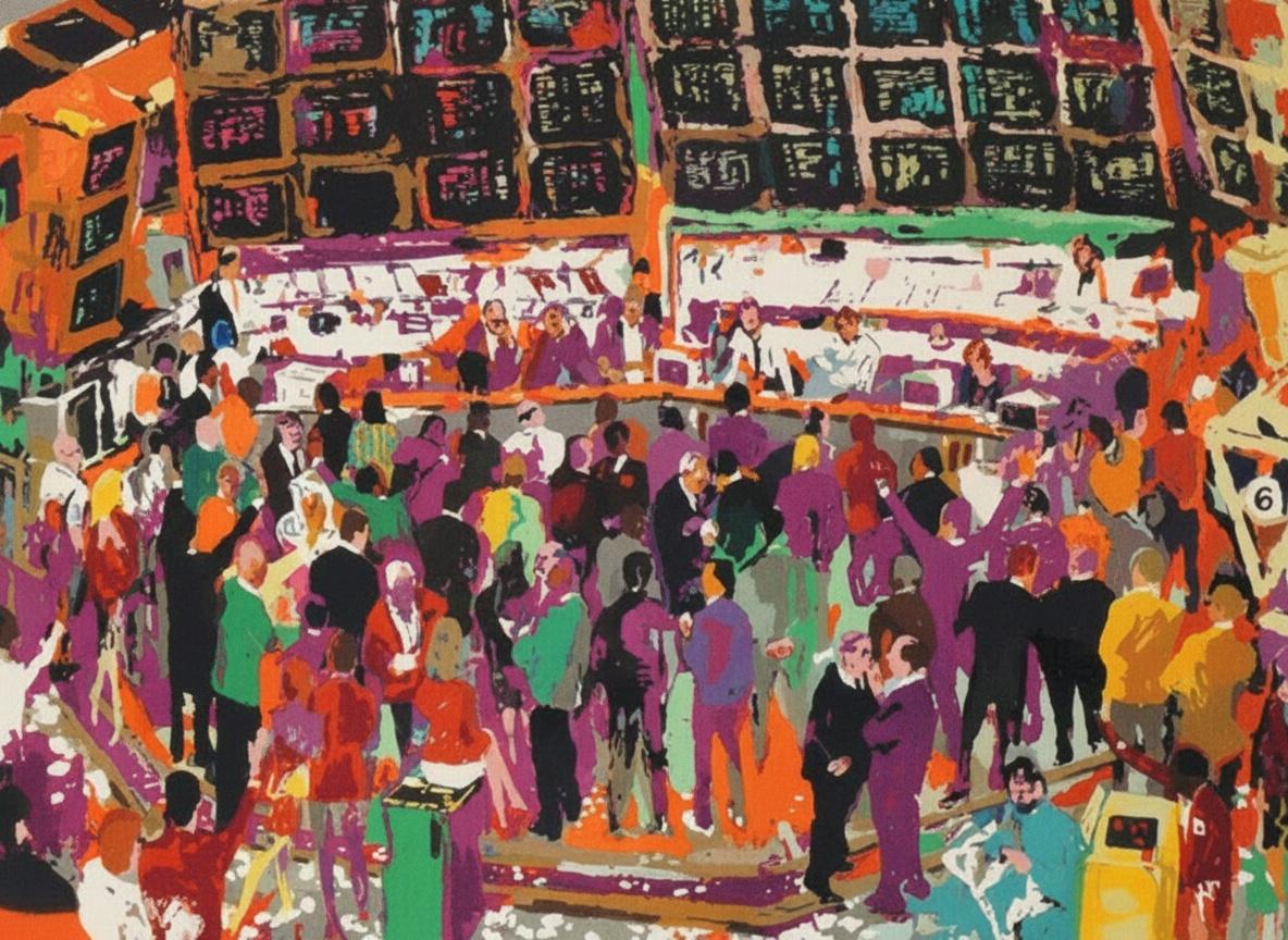 Resonancia Cromática De Un Pulso Urbano Fragmentado En Vibrantes Capas De Impasto — Caroline Pelletier