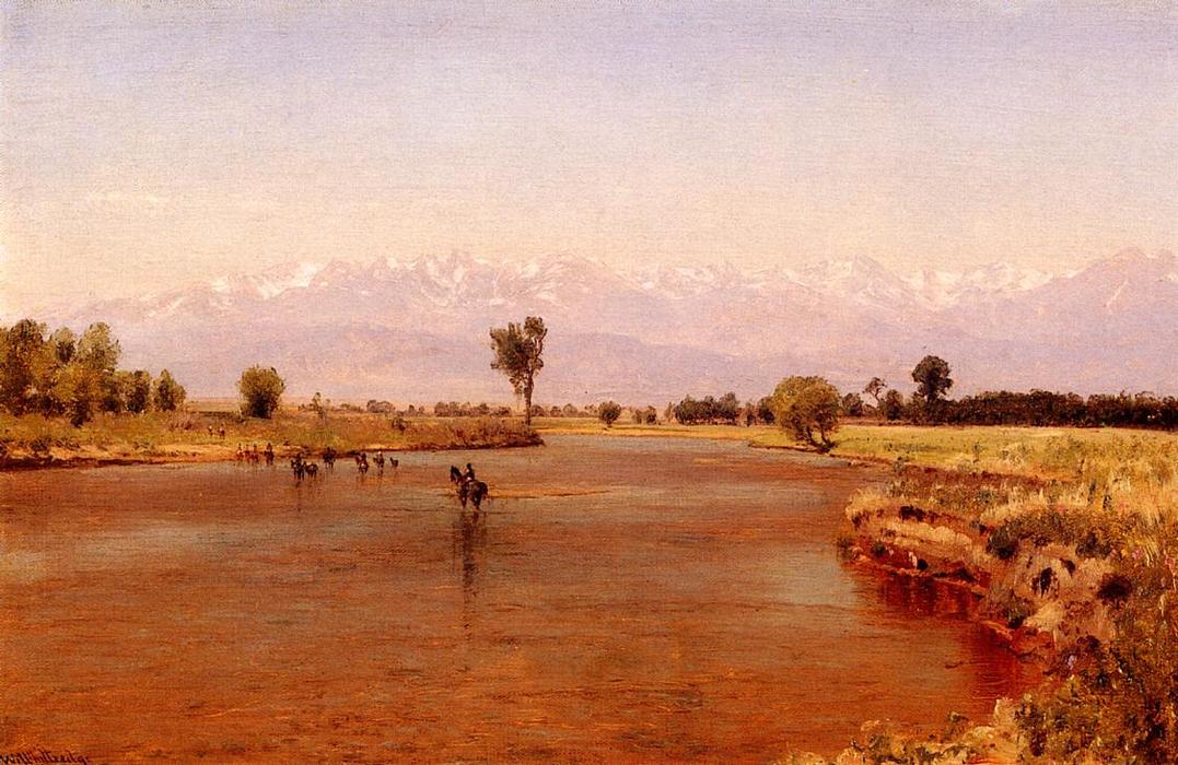 Crossing The Platte — Томас Уортингтон Виттридж