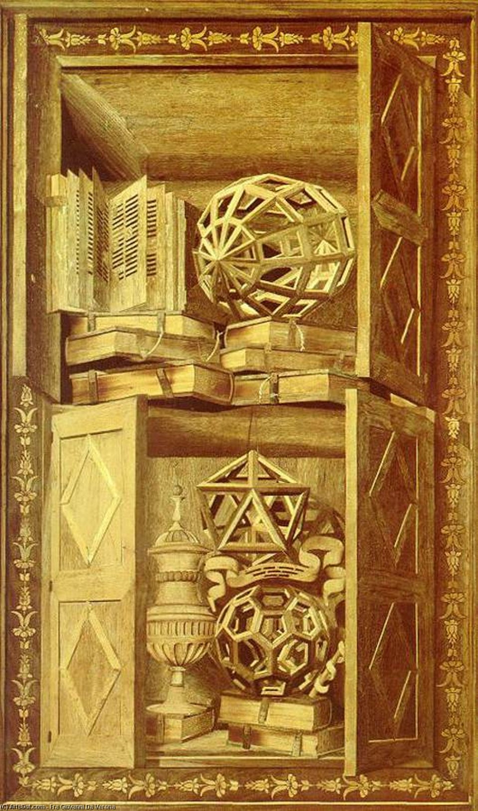 Intarsia Polyhedra — Fra Giovanni Da Verona
