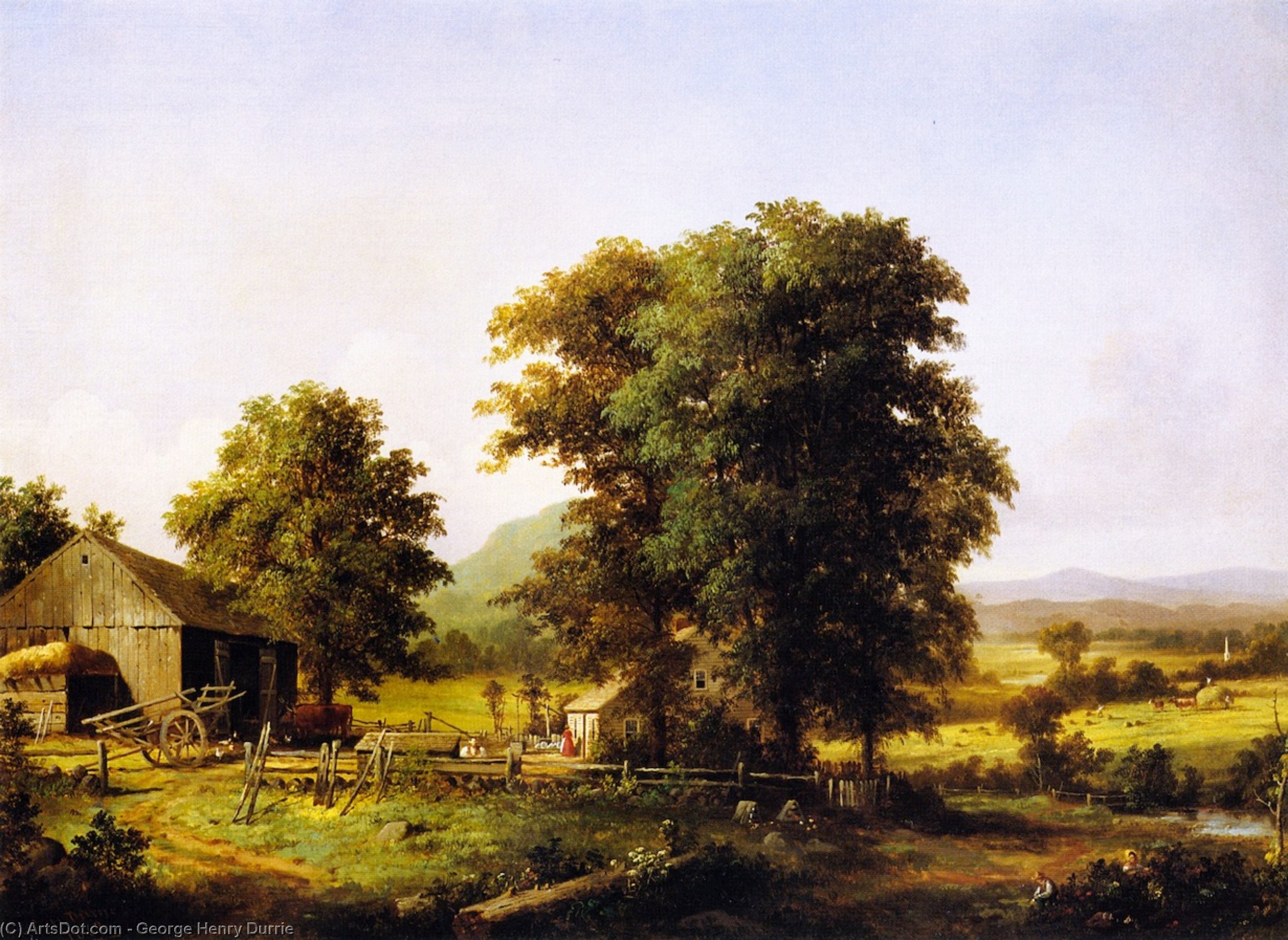 Summer Landscape — George Henry Durrie