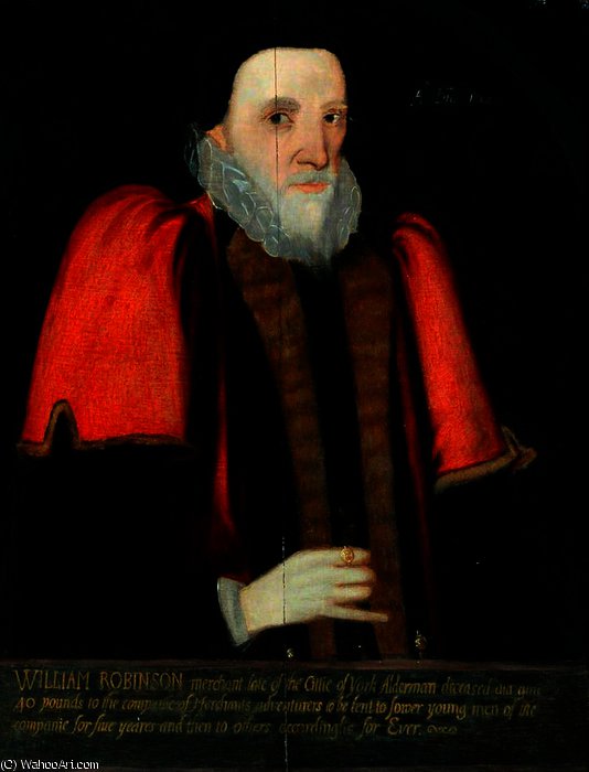 William Robinson, Governor — Marcus The Younger Gheeraerts