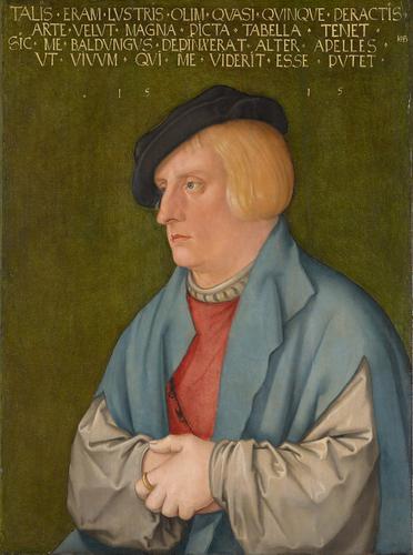 Portrait Of A Young Manr — Hans Baldung