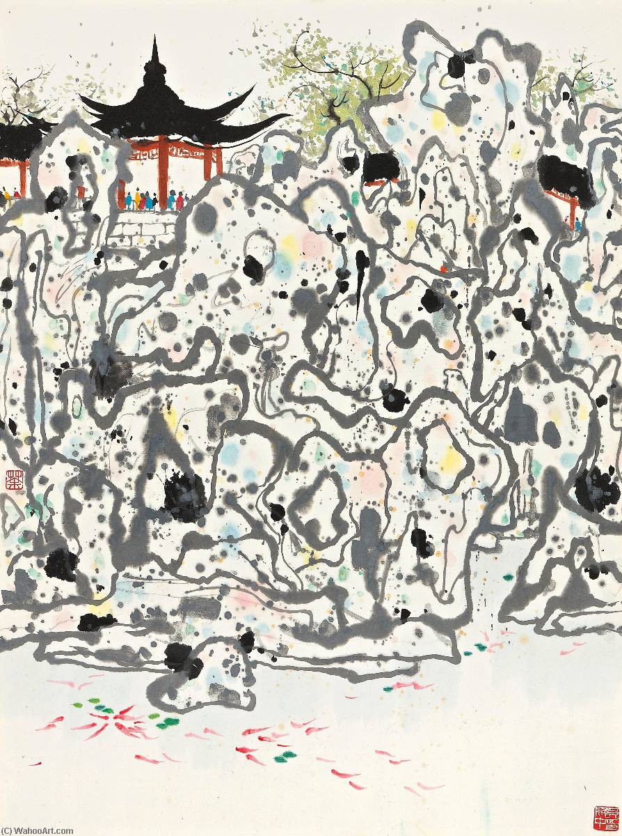 Taihu Rock — Wu Guanzhong
