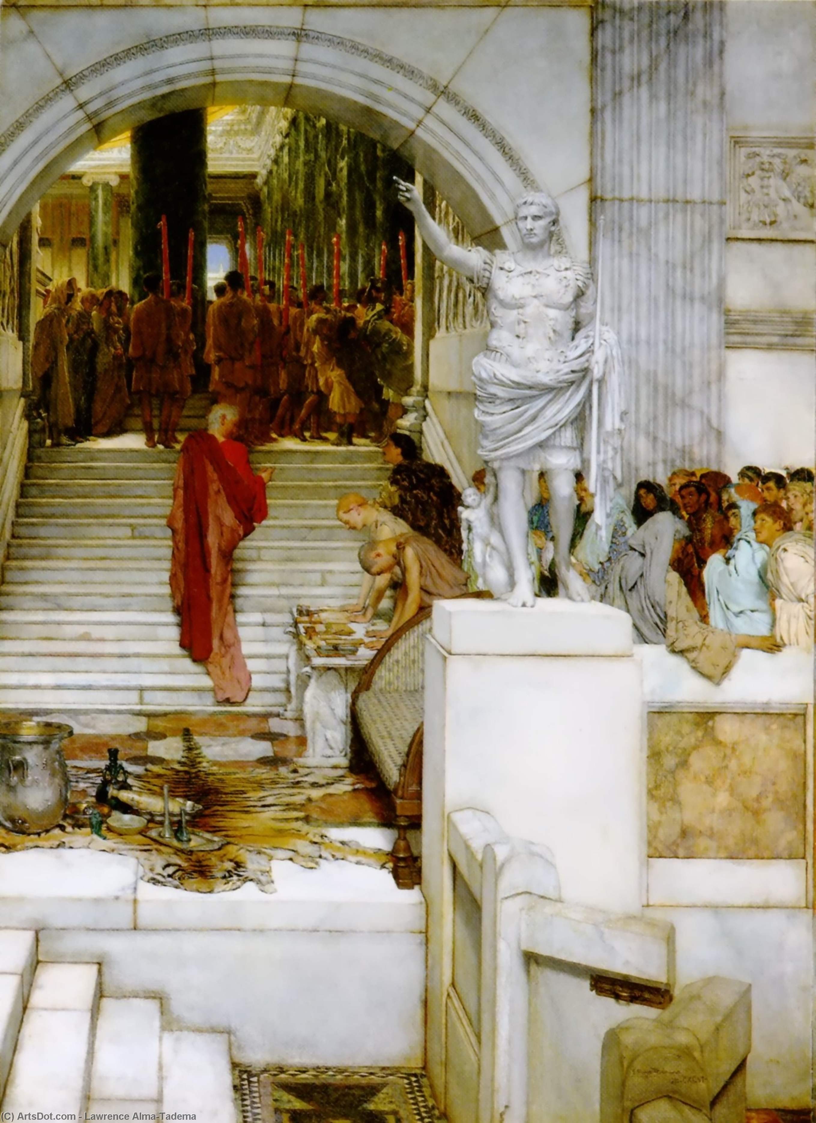 After The Audience — Lourens Alma Tadema