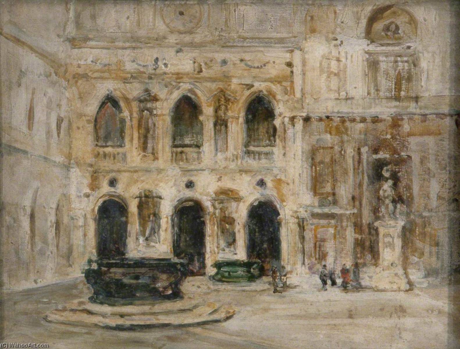 Cortile, Doge's Palace, Venice — Emily Murray Paterson