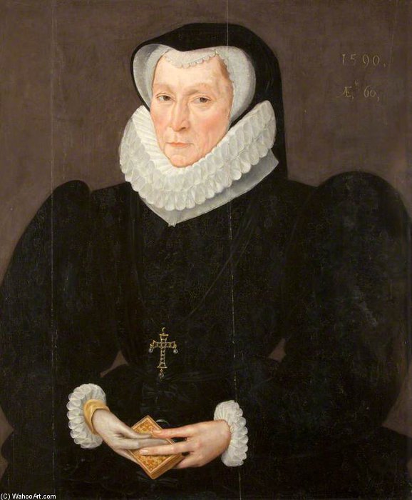 Lady Catherine Neville, Lady Constable, Aged - (60) — Robert Piki Stariji