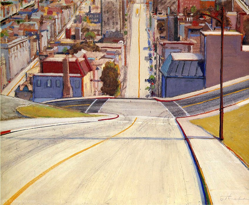 Untitled (700) — Wayne Thiebaud