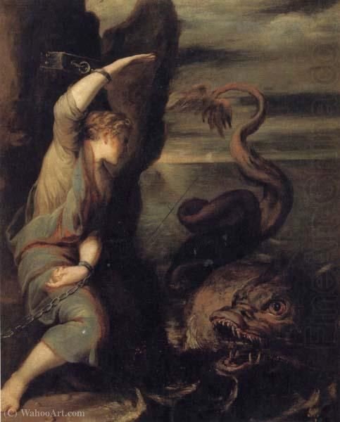 Andromeda And The Monster — Juan Antonio Frias Y Escalante