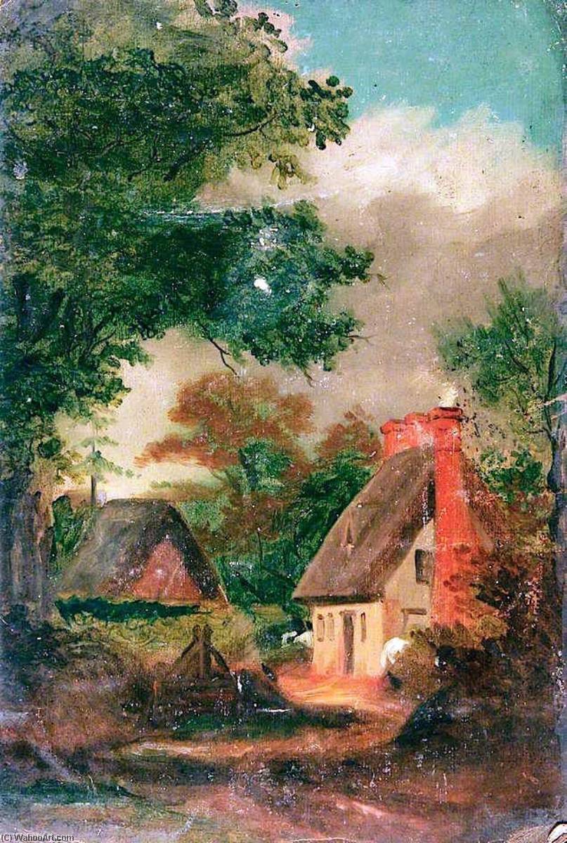Landscape With A Cottage — Джозеф Кловер