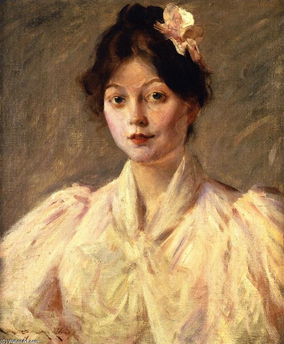 Young Woman In Pink — William Merritt Chase