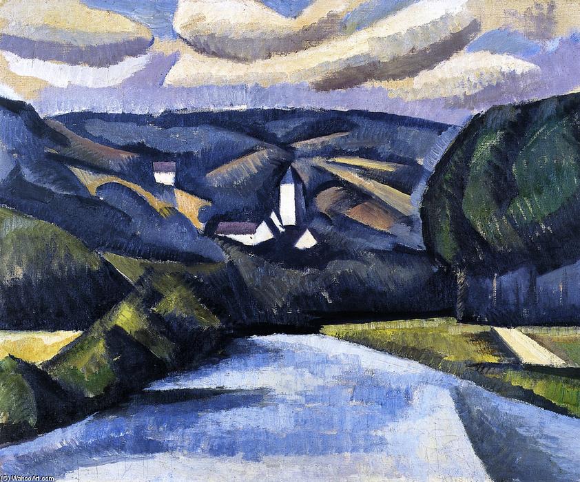 The Road, La Ferté-sous-juarre — Roger De La Fresnaye