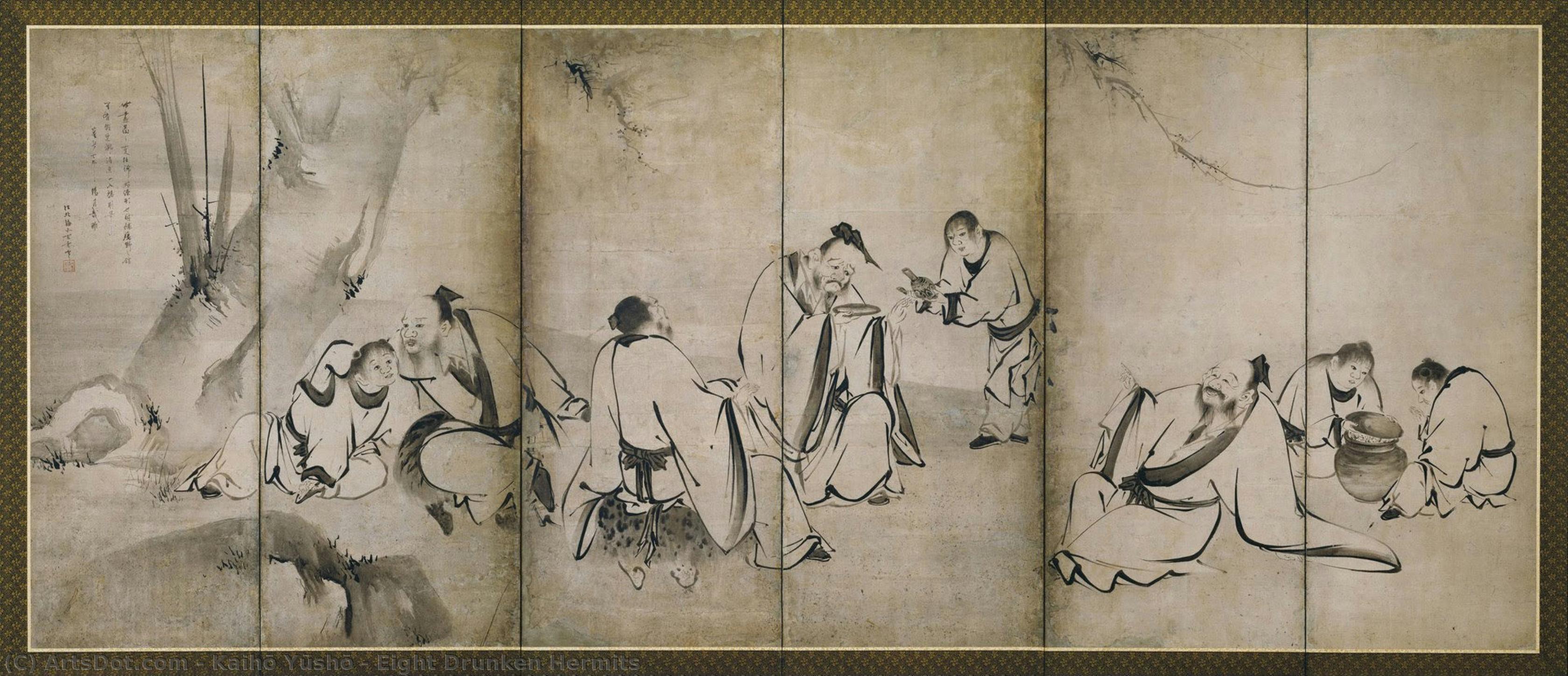Eight Drunken Hermits — Kaihō Yūshō