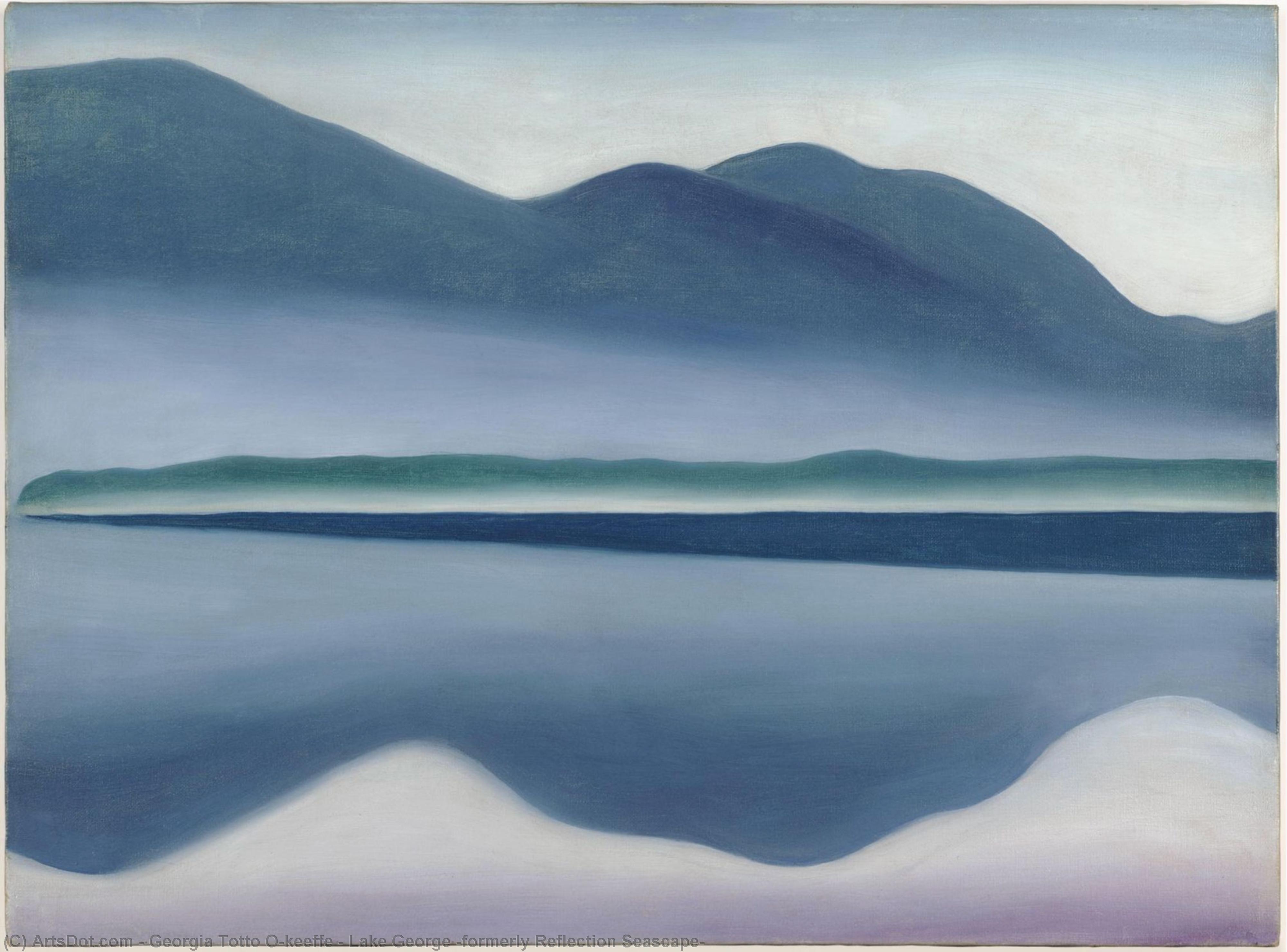 Lake George (formerly Reflection Seascape) — Georgia O'keeffe