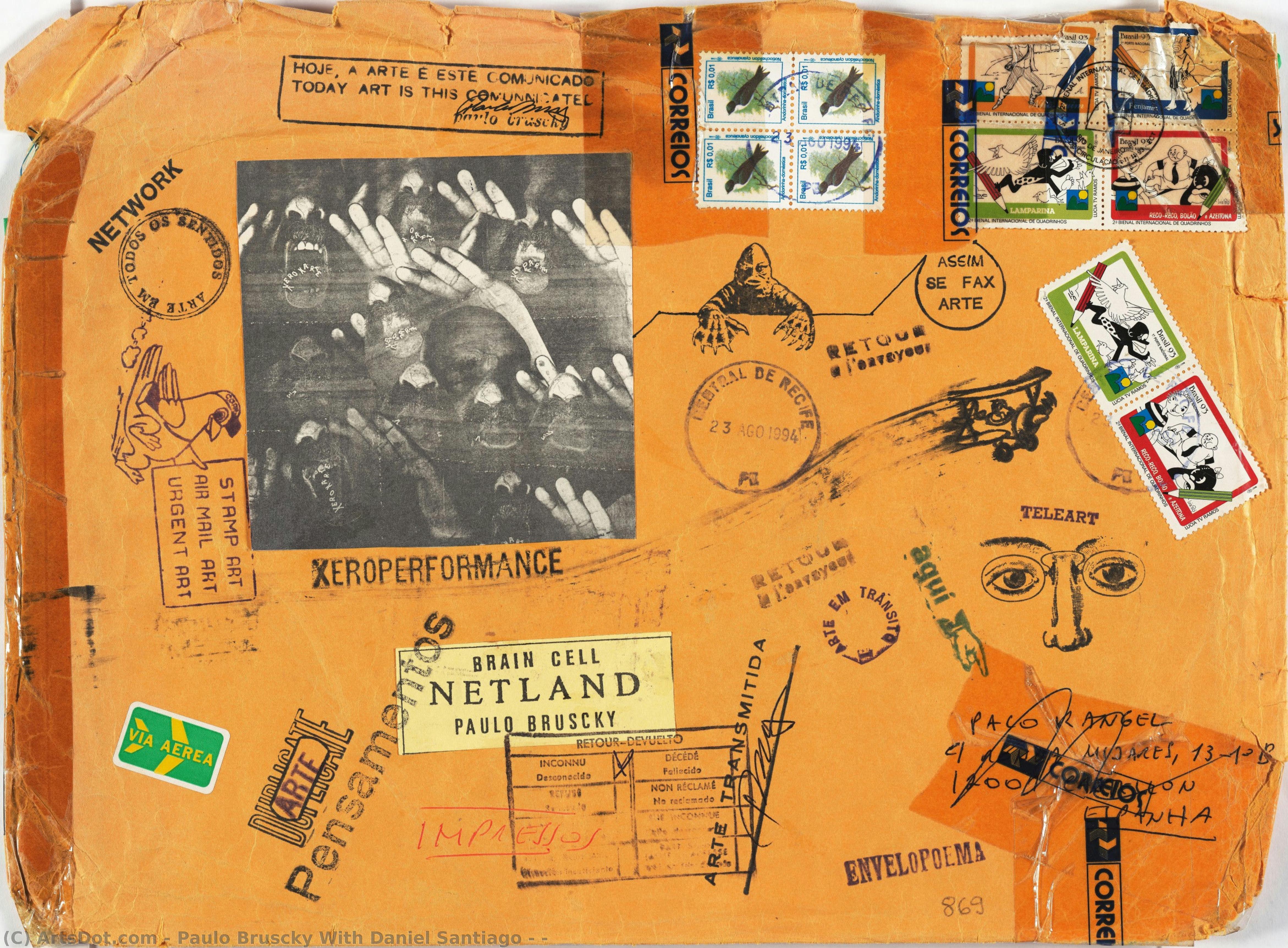 Untitled — Paulo Bruscky With Daniel Santiago
