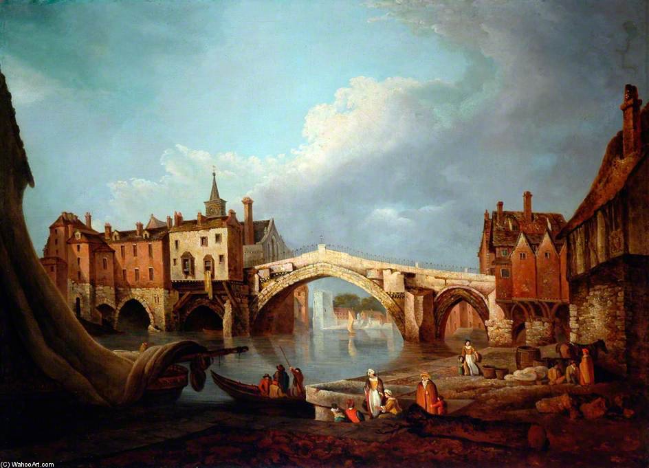 Old Ouse Bridge, York — Joseph Farington
