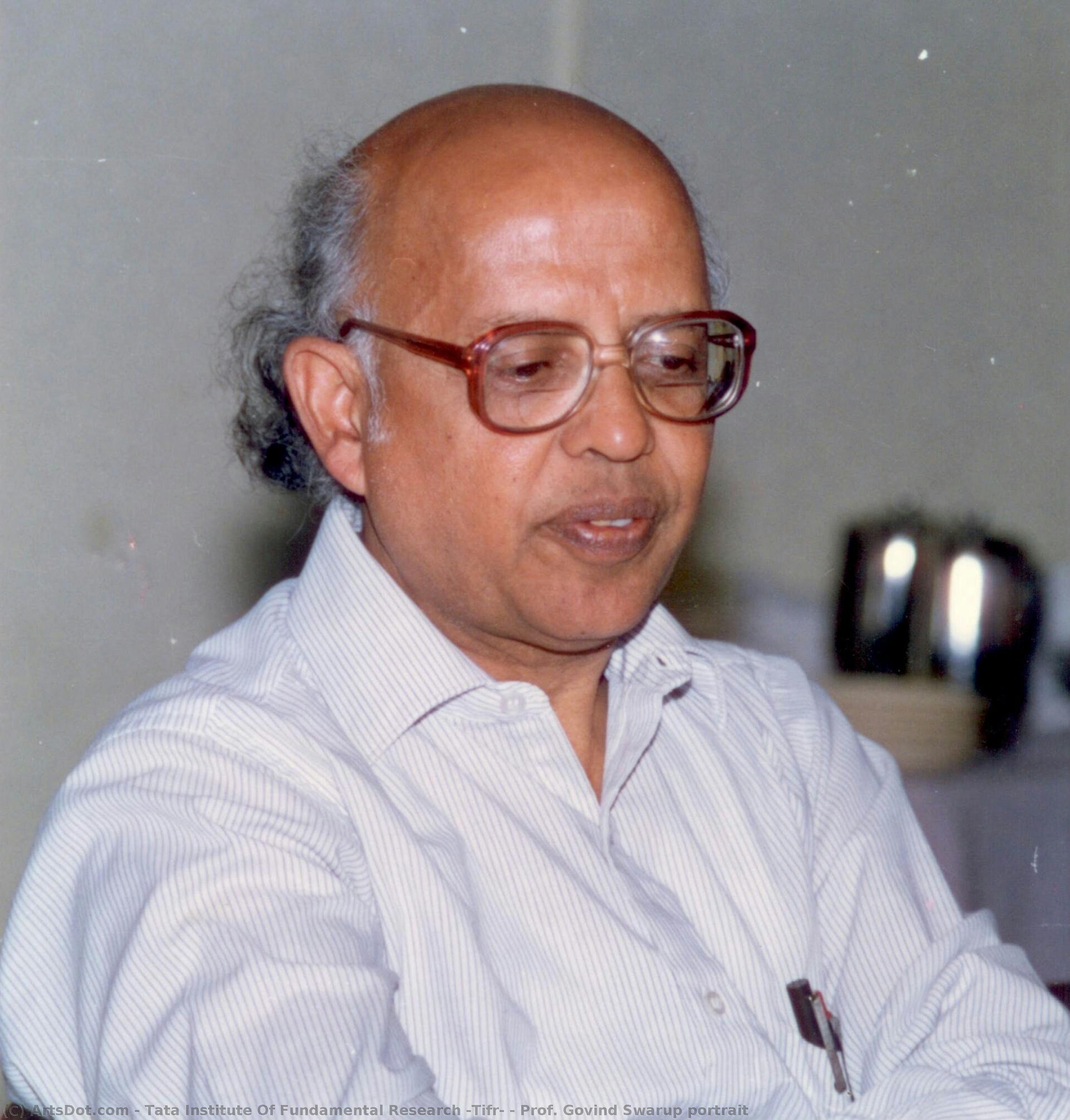 Prof. Govind Swarup Portrait — Tata Institute Of Fundamental Research (tifr)