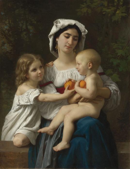 The Oranges — William-adolphe Bouguereau
