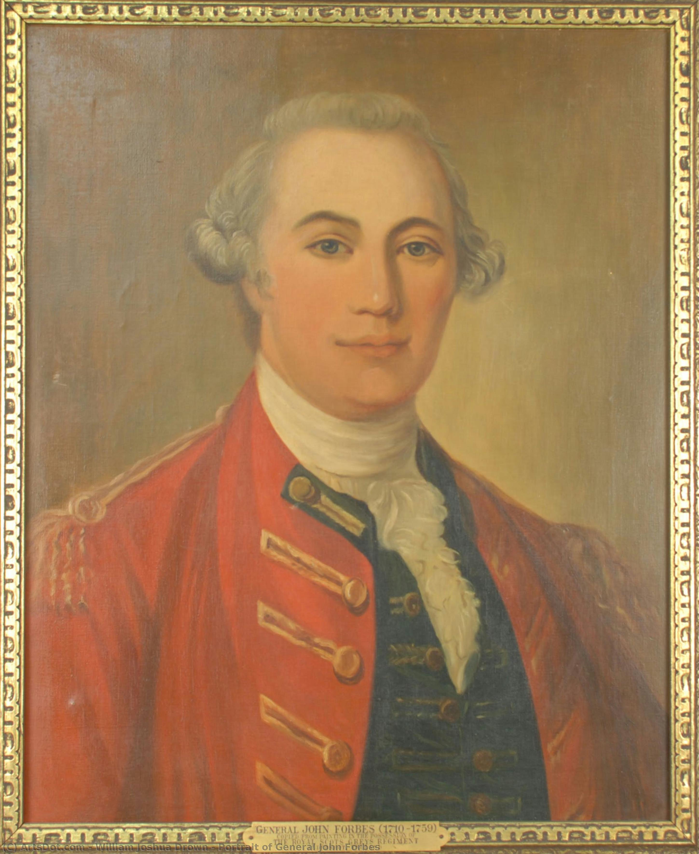 Portrait Of General John Forbes — William Joshua Drown