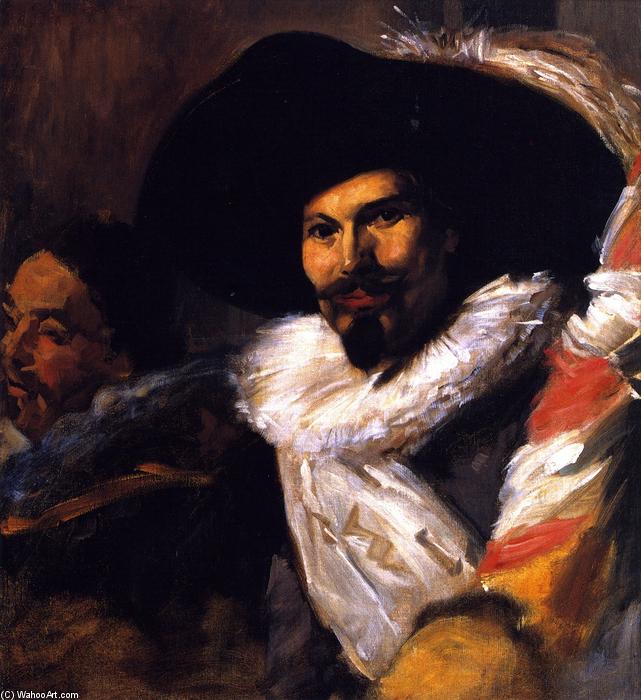The Standard Bearer From 'the Banquet Of The Officers Of The St George Civic Guard' (after Velazquez — John Singer Sargent