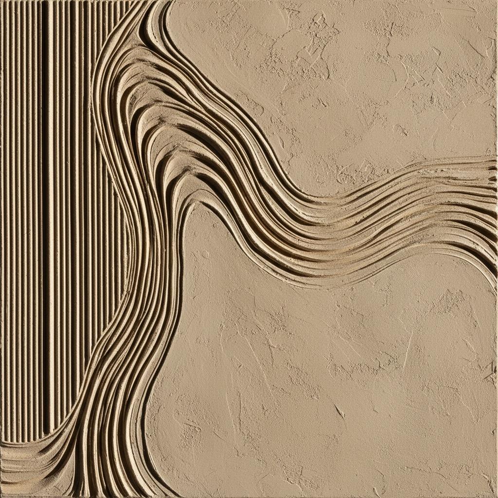 Monolithic Echoes Of Sandstone: A Singular Study In Rhythmic Earth And Fluid Form — David Moreau