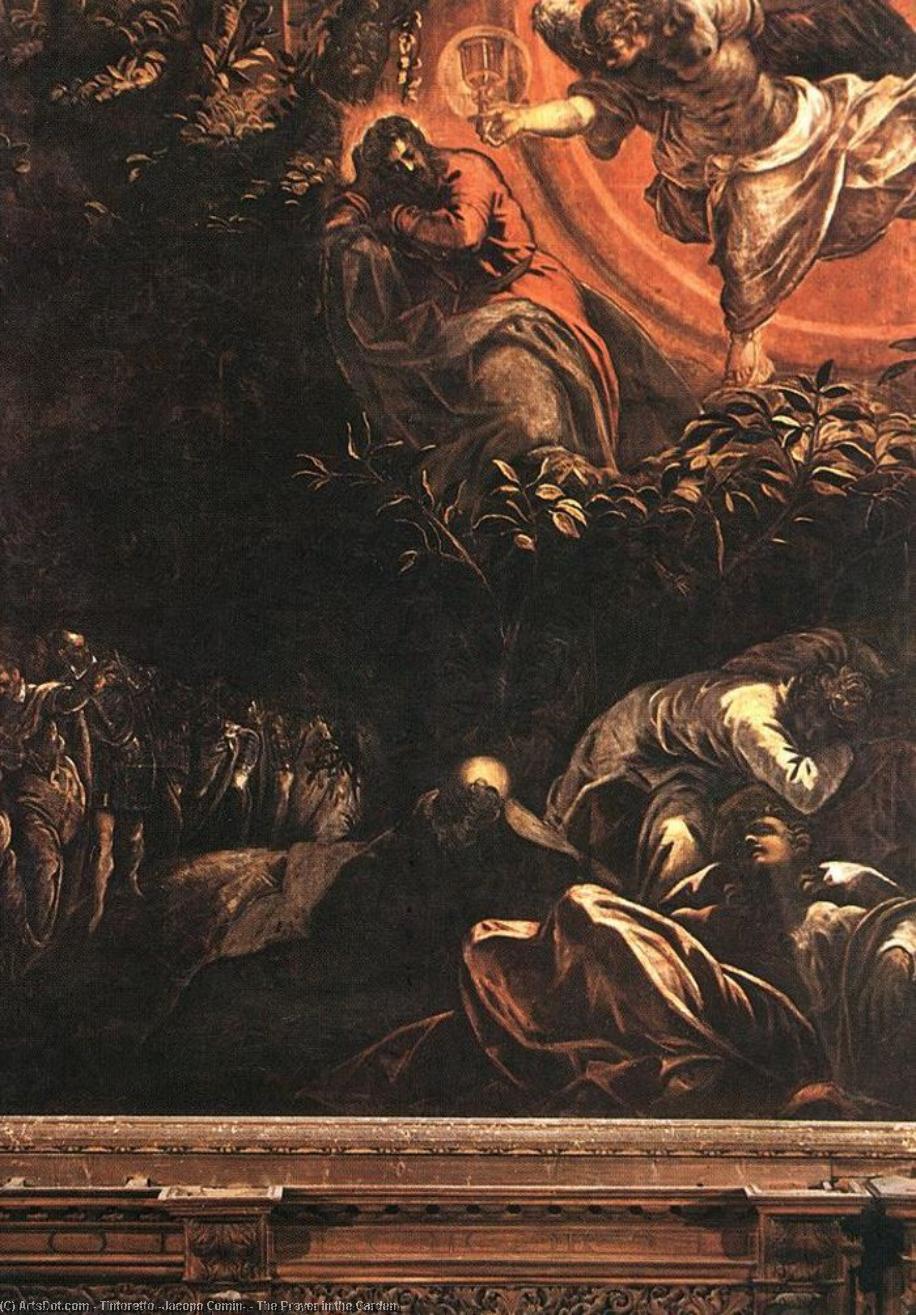 The Prayer In The Garden — Tintoreto