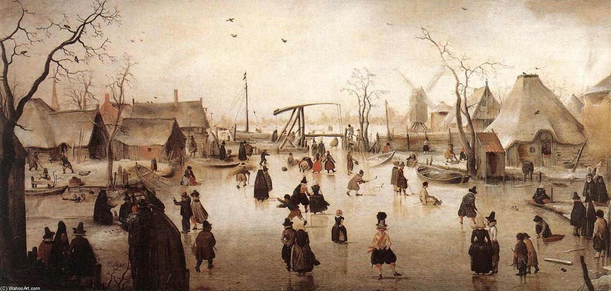 Ice Scene — Хендрик Аверкамп