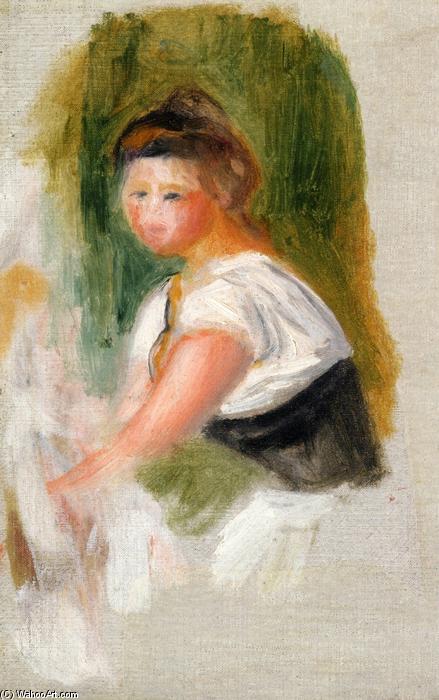 Young Woman — Pierre-auguste Renoir