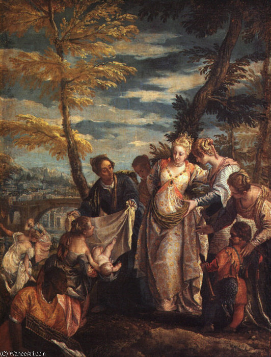 The Finding Of Moses, Approx. Prado — Paolo Veronese