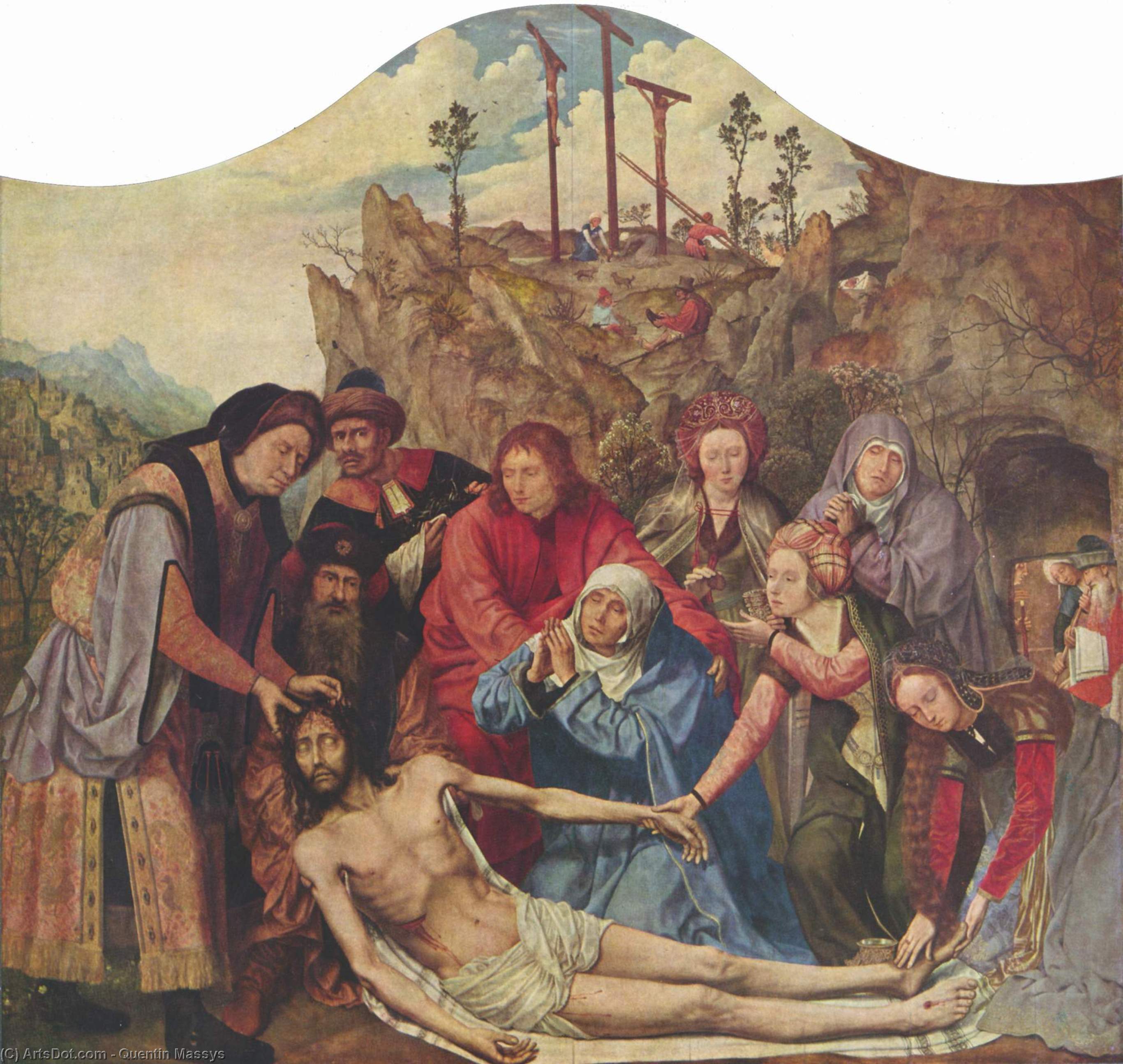 St John Altarpiece (central Panel) — Квентин Массейс