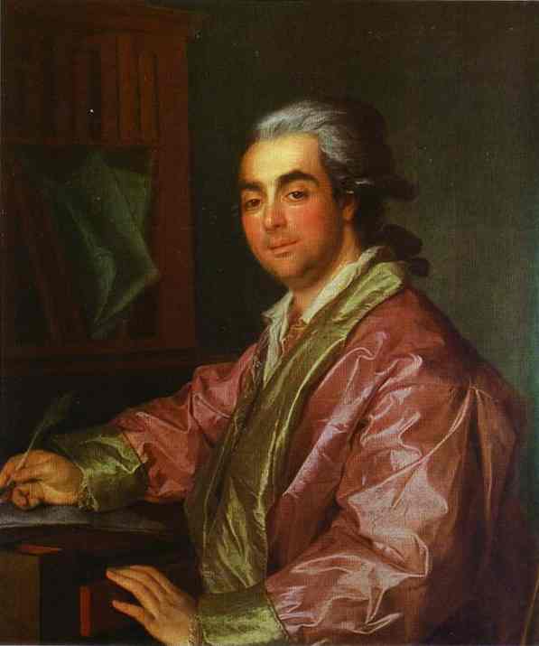 Portrait Of An Unknown Man — Dmitry Grigoryevich Levitsky