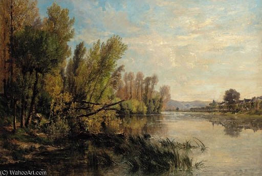 The Meandering River — Alexandre Rene Veron