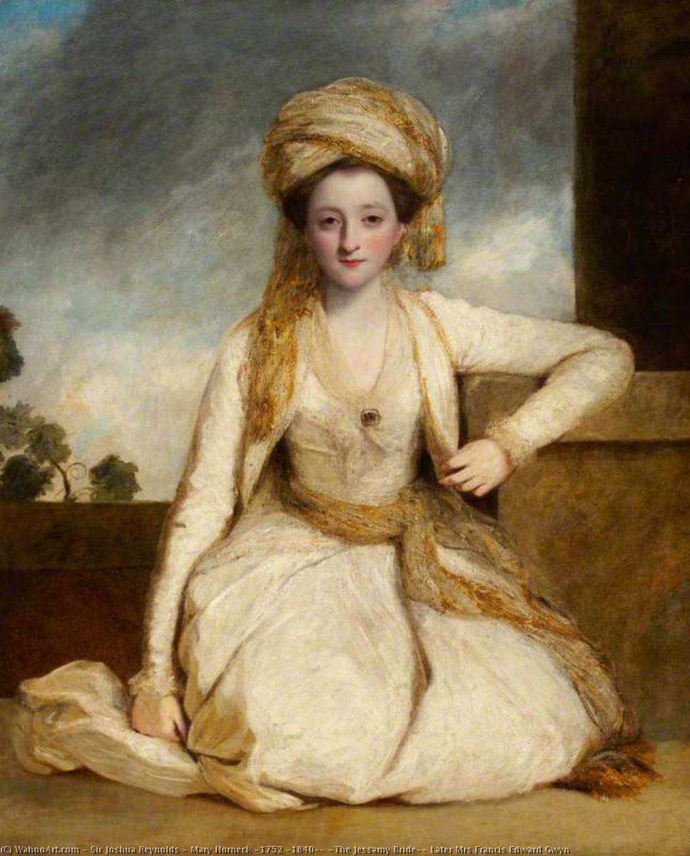 Mary Horneck (1752 –1840), 'the Jessamy Bride', Later Mrs Francis Edward Gwyn — Sir Joshua Reynolds
