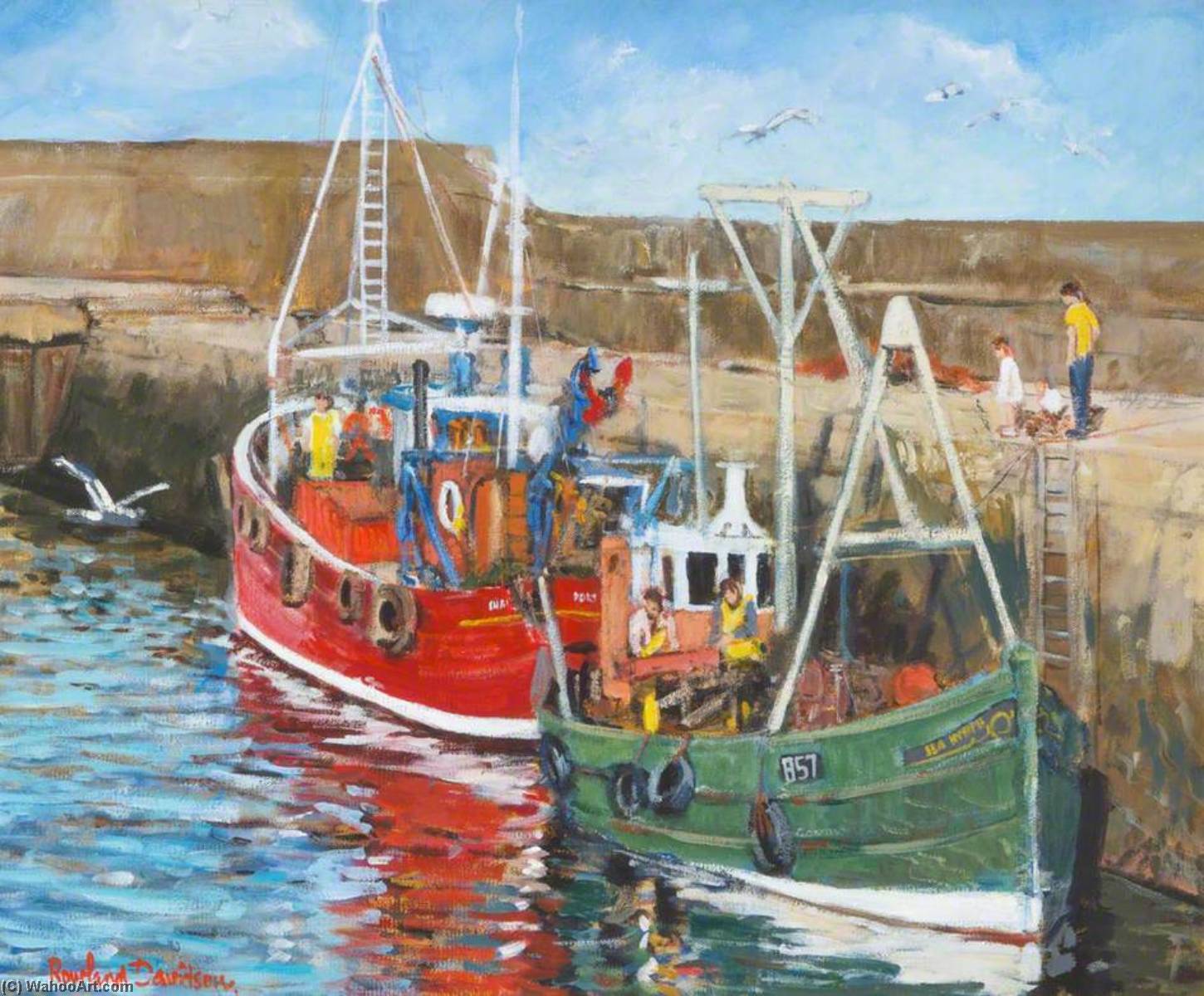 Portavogie Harbour — Rowland Davidson