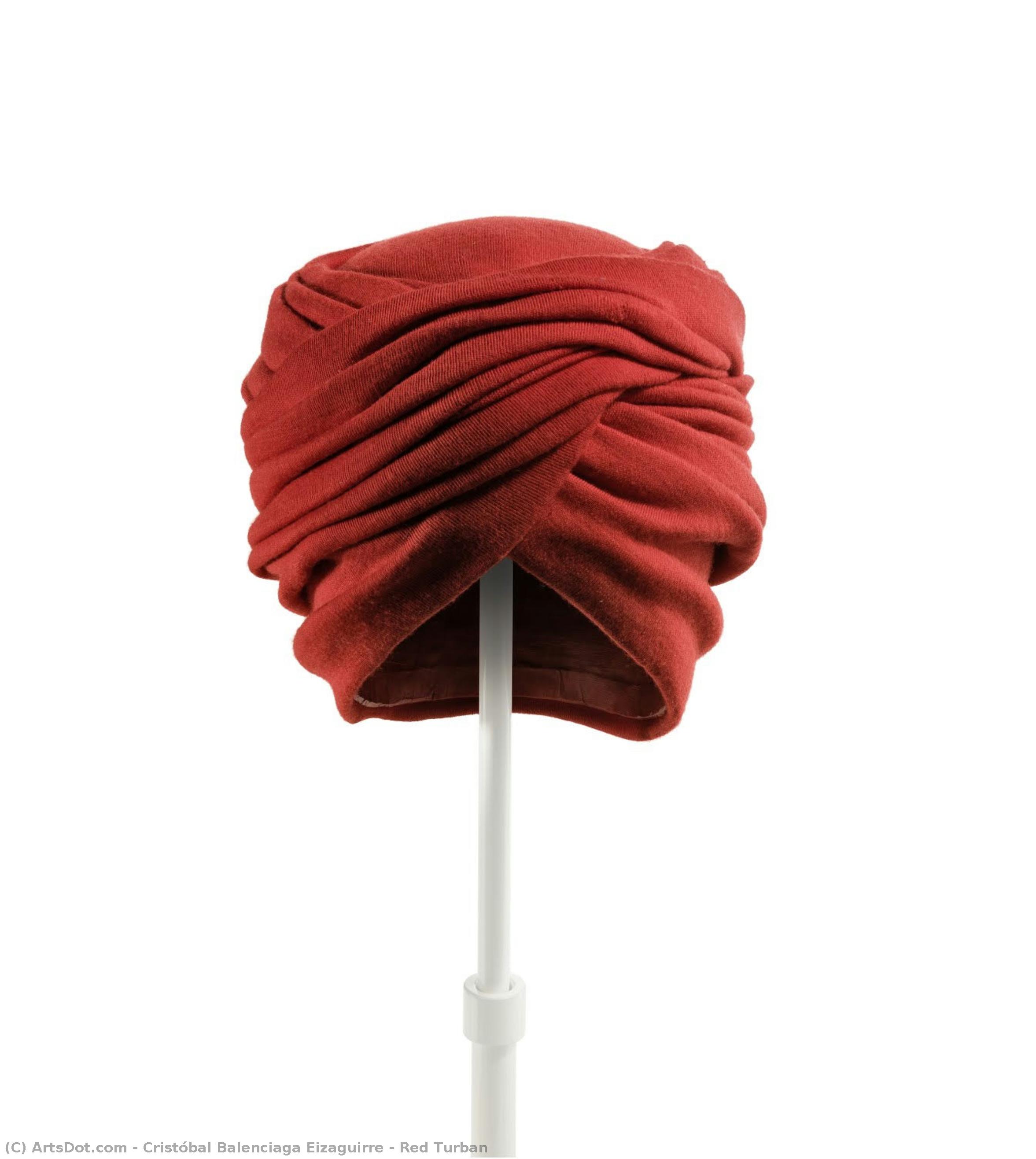 Red Turban — Cristóbal Balenciaga Eizaguirre