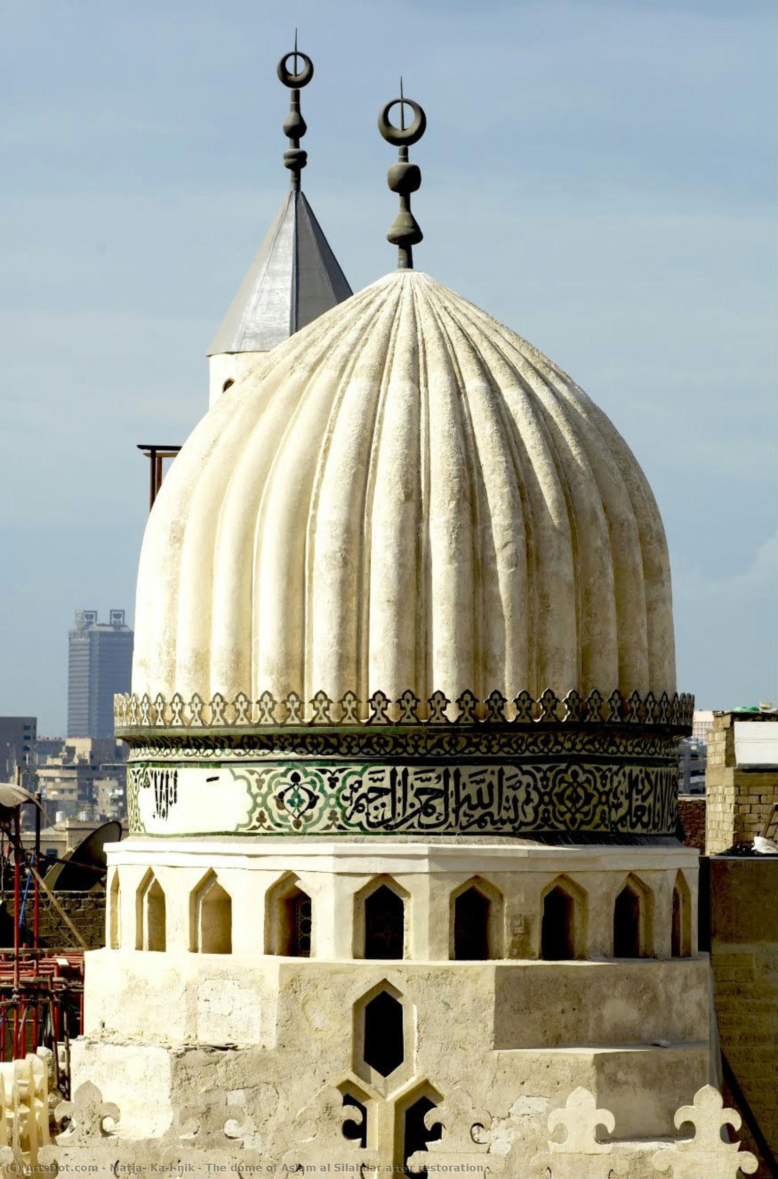 The Dome Of Aslam Al Silahdar After Restoration — Matjaž Kačičnik