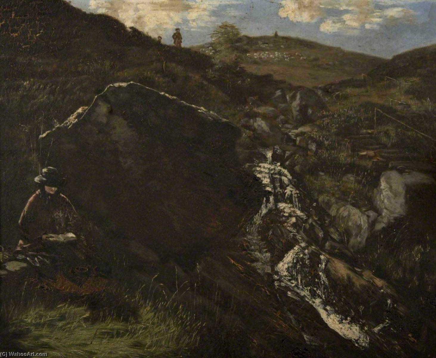 On The Hill, Blackcraig (sketch From Nature) — Patrick Allan Fraser