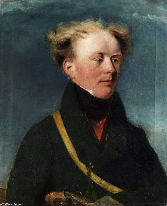 Bildnis Eugen Von Bardeleben — Ferdinand Von Rayski