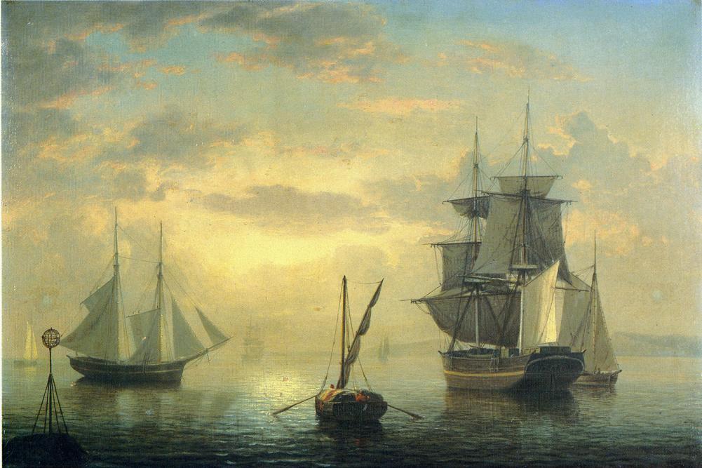Ships In Harbor — Фитц-хенри Лэйн